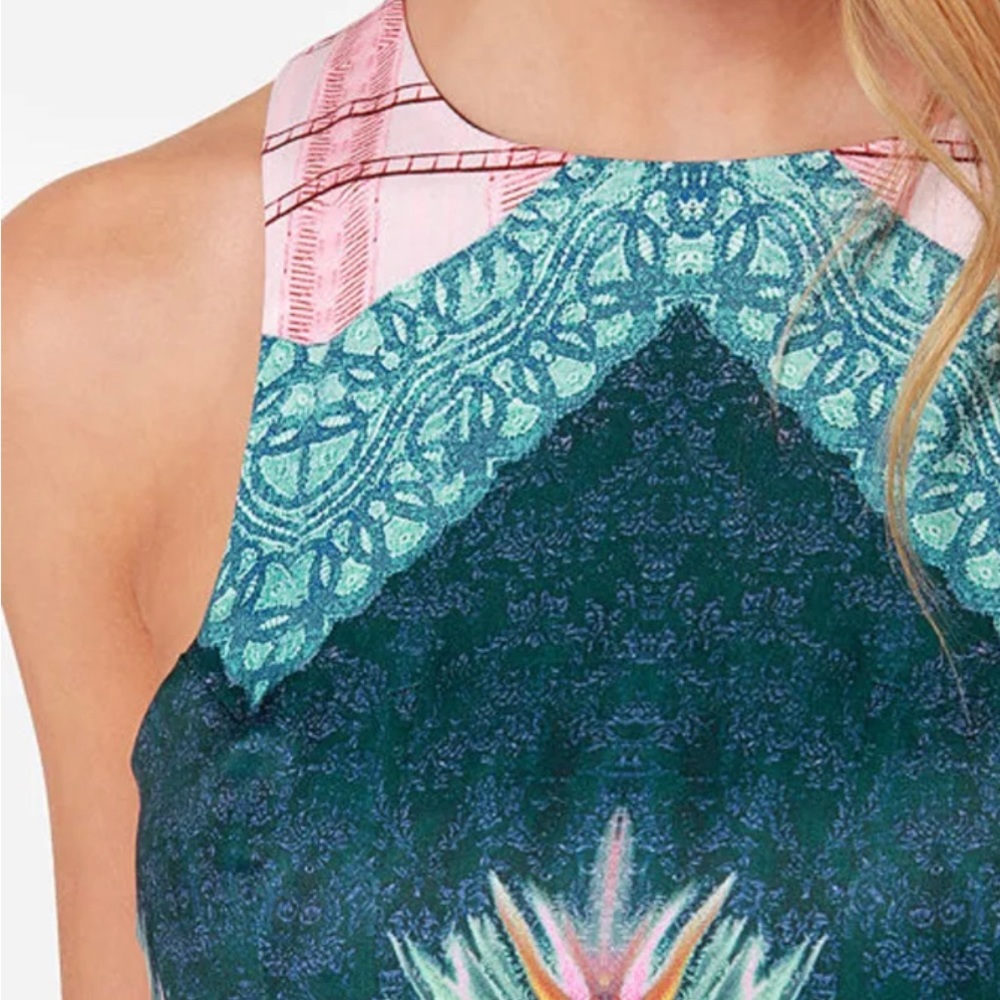 Lulu’s, Size Small Fuchsia Mirror Print Fuchsia M… - image 7